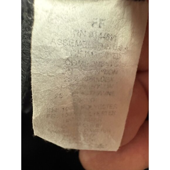 Onzie Flow Crop Leggings Women's S/M Black Pink Metallic Leaf Yoga Made In USA - Picture 4 of 10